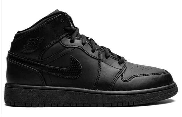 Jordan Air Jordan 1 Retro Mid Black 2016 GS