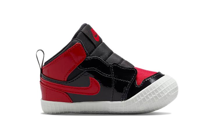 Jordan Air Jordan 1 Crib Bootie Bred