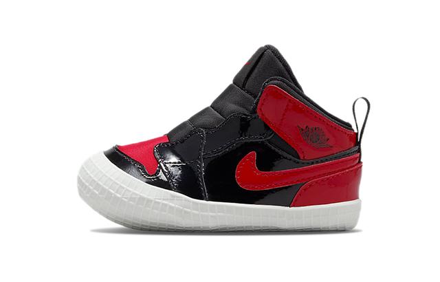 Jordan Air Jordan 1 Crib Bootie Bred