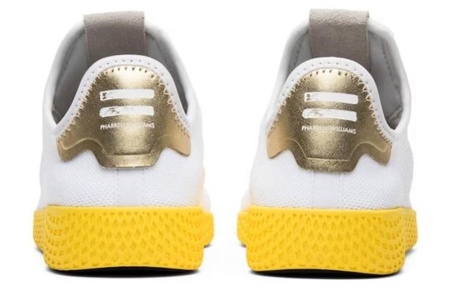 Pharrell Williams x adidas originals Tennis Hu White Yellow