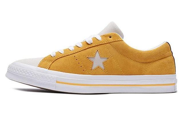 Converse One Star Yellow White