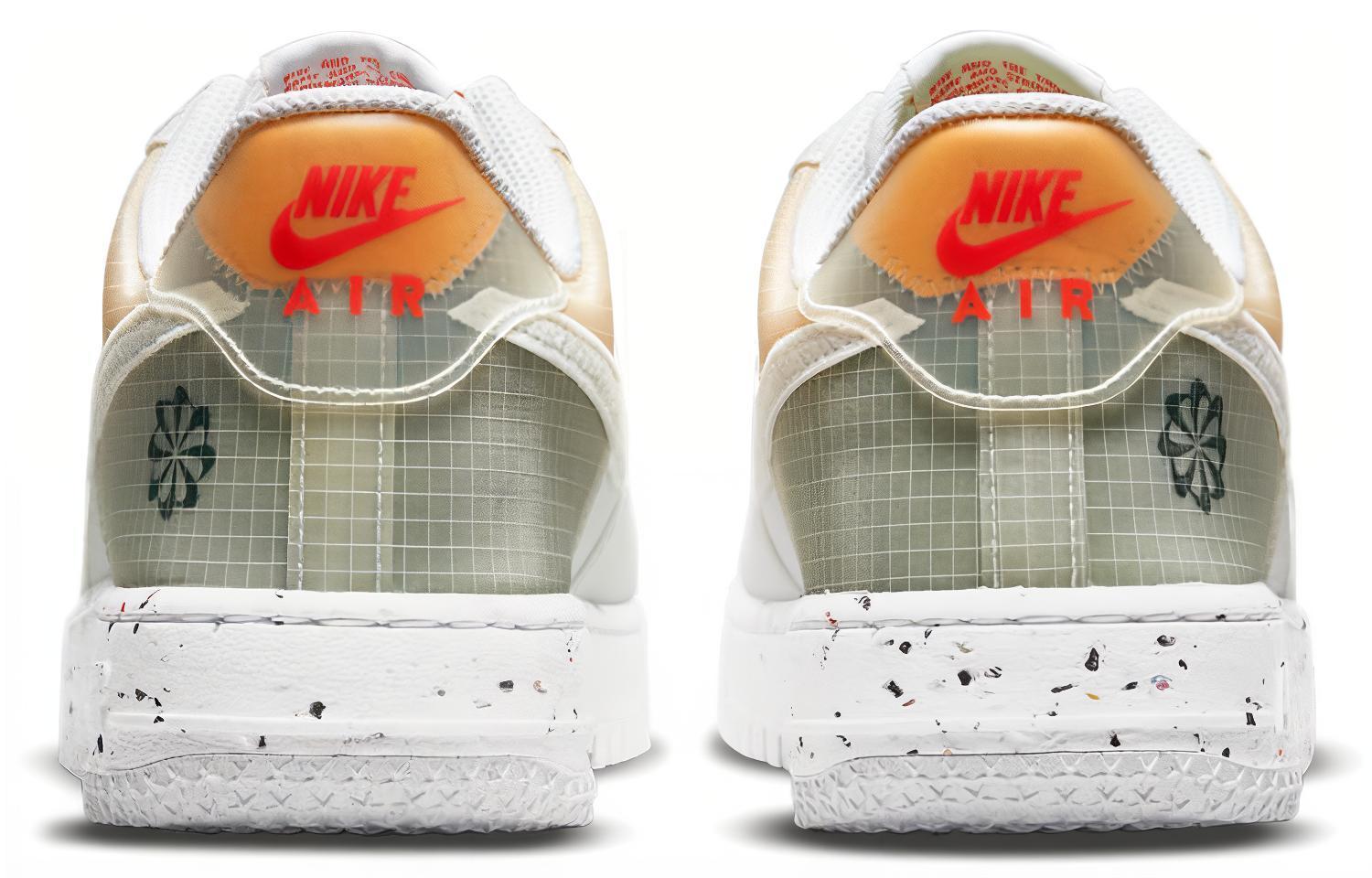 Nike Air Force 1 Crater "White Orange"