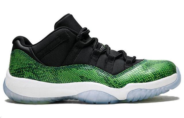 Jordan Air Jordan 11 Retro Low Green Snakeskin