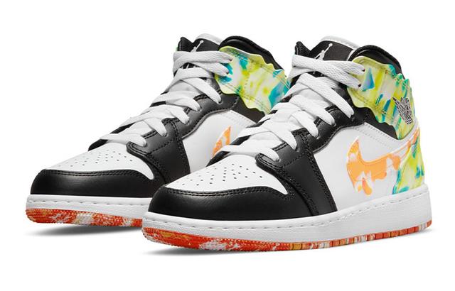 Jordan Air Jordan 1 Mid SE "Drip" GS