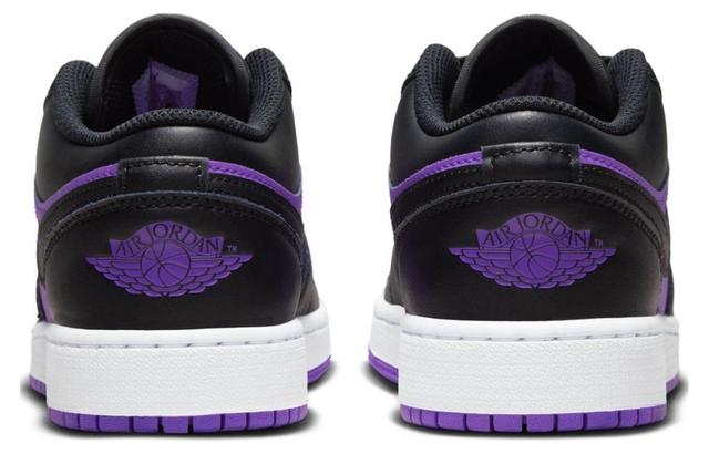 Jordan Air Jordan 1 Low "Black Purple" GS