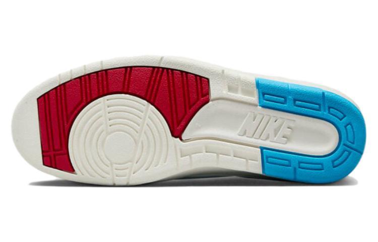 Jordan Air Jordan 2 Low "Gym Red and Dark Powder Blue"