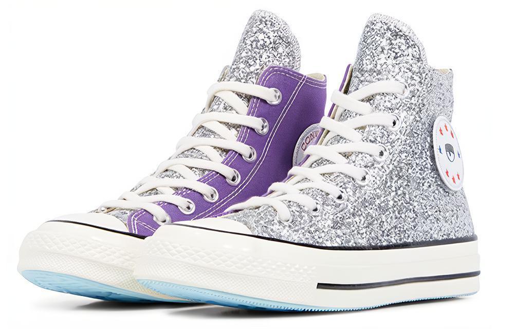 Chiara x Converse 1970s Glitter High Top