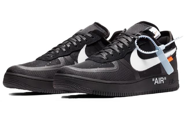 OFF-WHITE x Nike Air Force 1 Black White 2.0