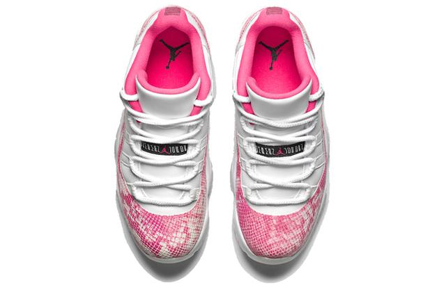 Jordan Air Jordan 11 pink snakeskin