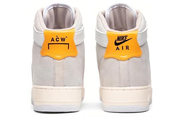 A-COLD-WALL* x Nike Air Force 1 High White Grey ACW