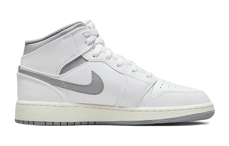 Jordan Air Jordan 1 Mid "Neutral Grey" GS