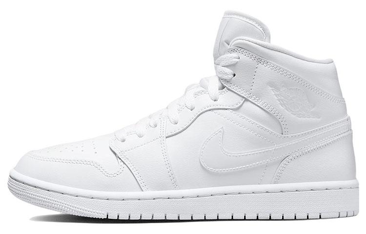 Jordan Air Jordan 1 Mid Triple White