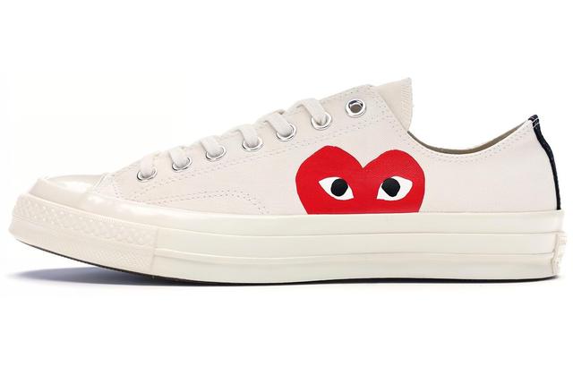 CDG x Converse 1970s Chuck Taylor All-Star Ox Comme des Garcons PLAY White