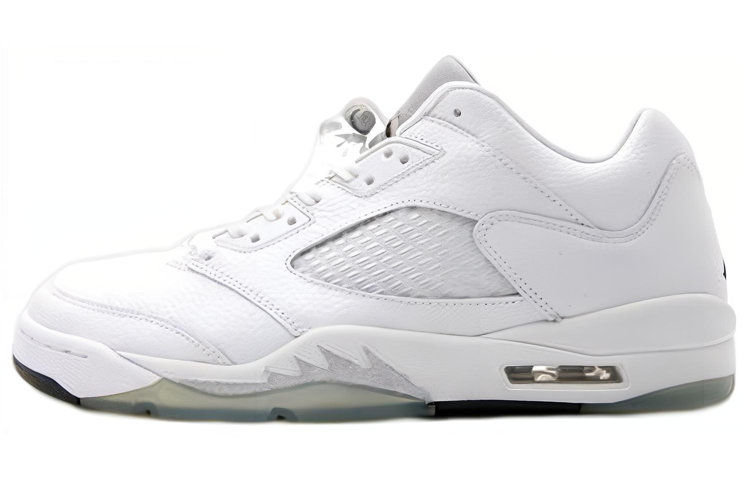 Jordan Air Jordan 5 Retro Low Metallic White GS