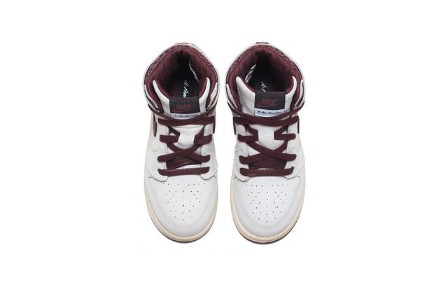 TD A Ma Manire x Air Jordan 1 Retro High OG SP "Sail and Burgundy"