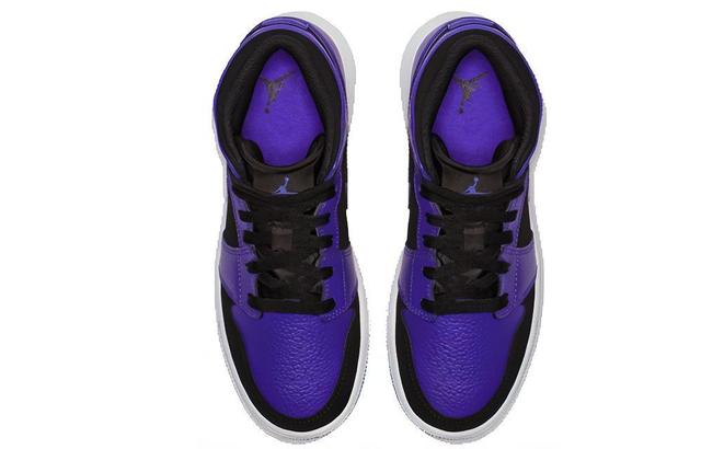 Jordan Air Jordan 1 Mid "Black Dark Concord" GS