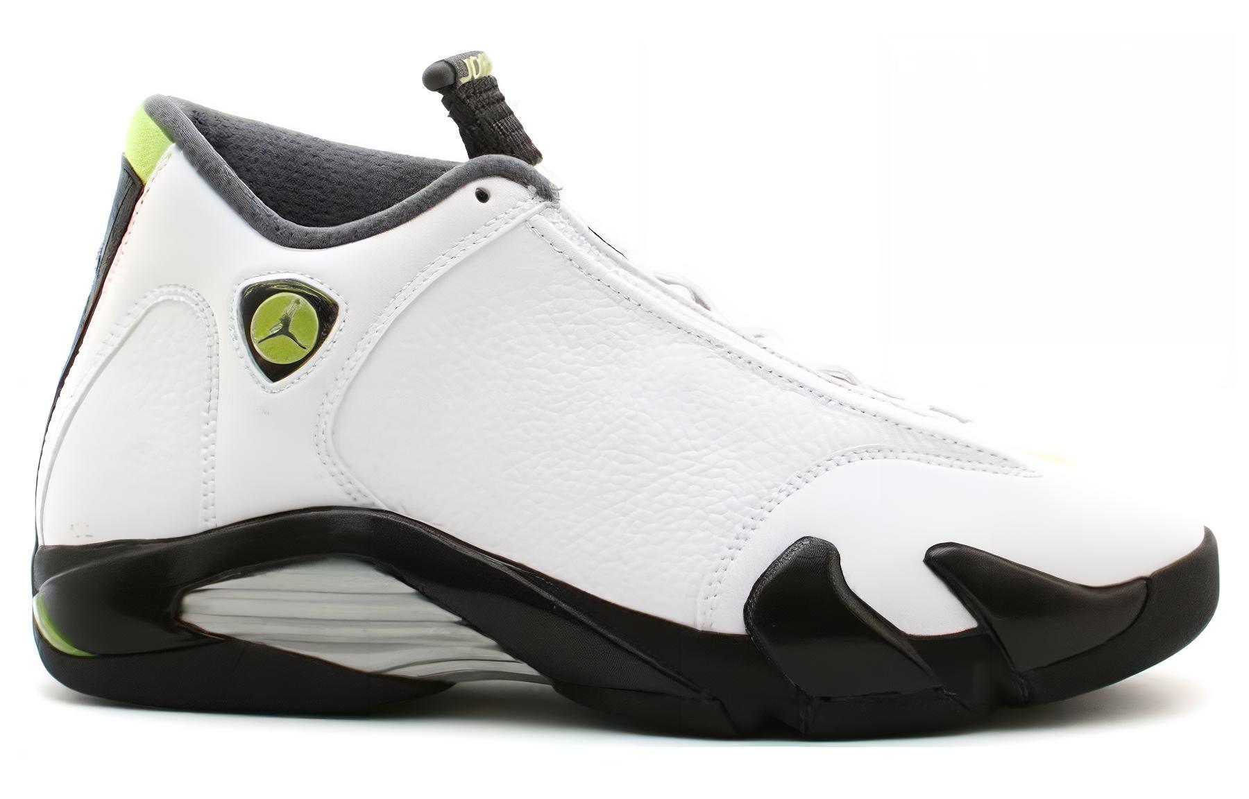 Jordan Air Jordan 14 Retro White Chartreuse