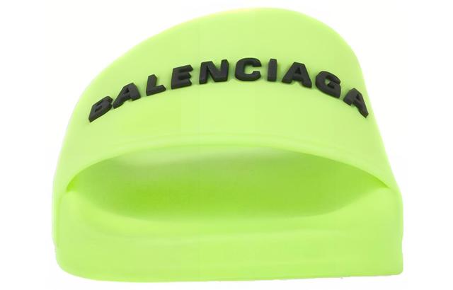 Balenciaga Pool Slide Rubb.Logo