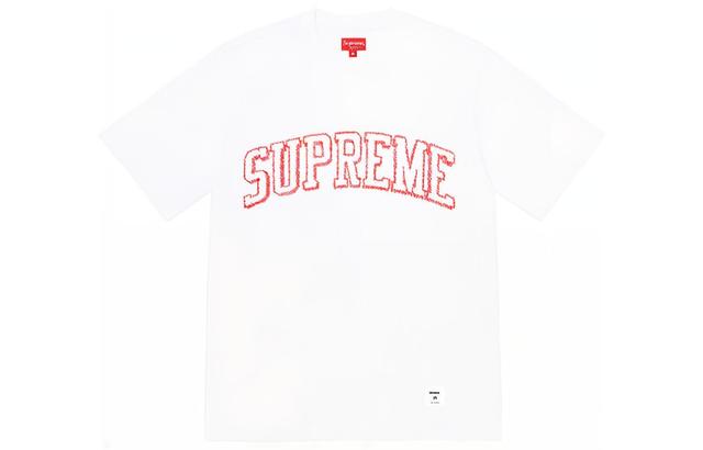 Supreme SS23 Week 1 SKETCH EMBROIDERED SS TOP LogoT