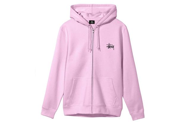 Stussy SS22 Basic Stussy Zip Hood Logo