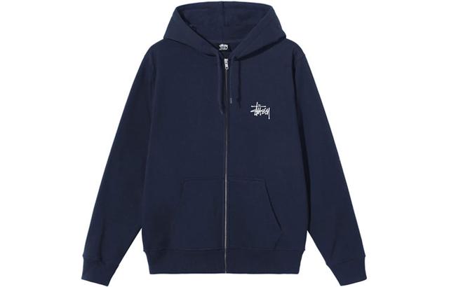 Stussy SS22 Basic Stussy Zip Hood Logo