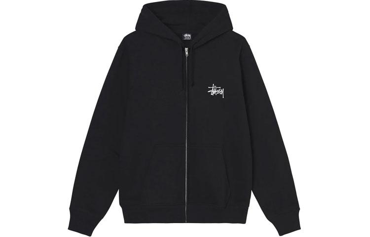 Stussy SS22 Basic Stussy Zip Hood Logo