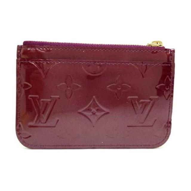 LOUIS VUITTON Pochette Cle Monogram Vernis