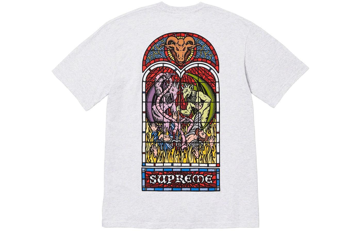 Supreme FW23 WEEK1 WORSHIP TEE T