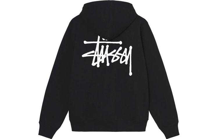 Stussy SS22 Basic Stussy Zip Hood Logo