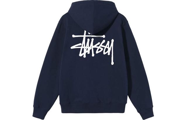 Stussy SS22 Basic Stussy Zip Hood Logo