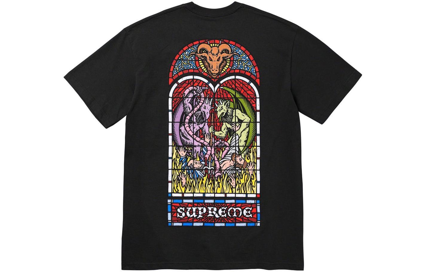 Supreme FW23 WEEK1 WORSHIP TEE T