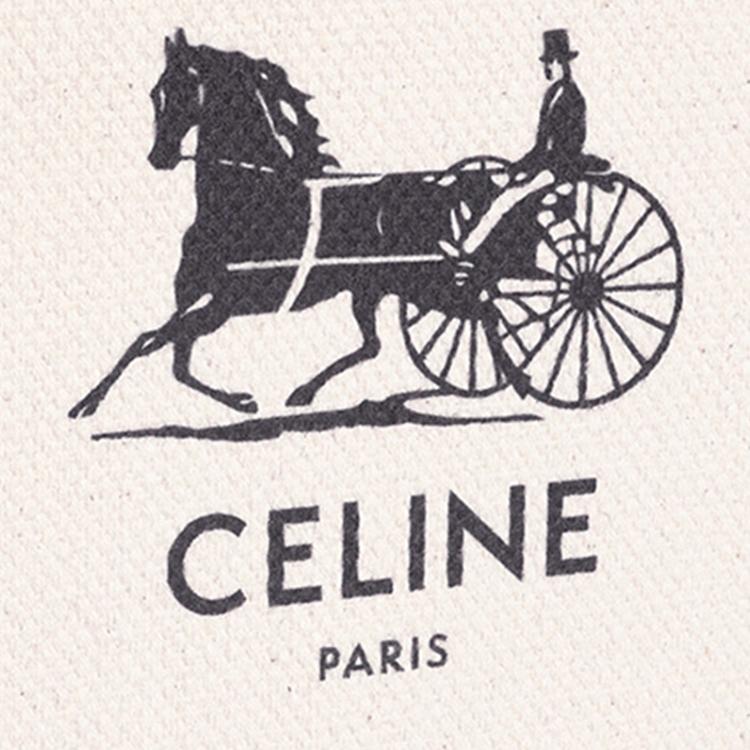 CELINE Cabas Logo Tote