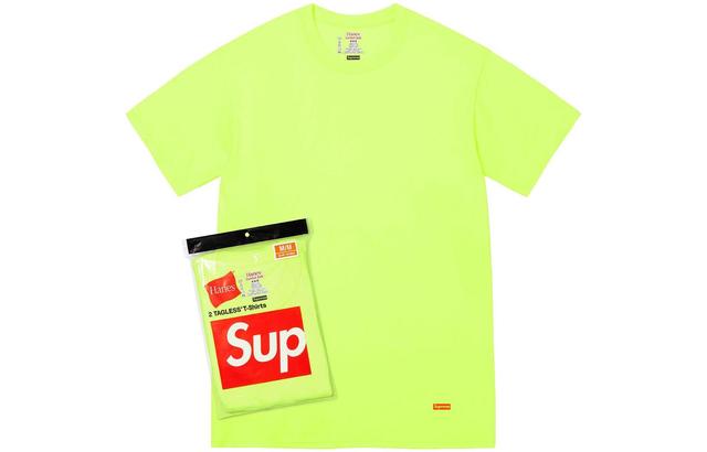 Supreme SS23 Week 1 x HANES TAGLESS T-SHIRTS (2 PACK) box logoT 2