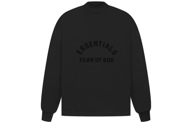 23Fear of God Essentials The Black Collection SS23 Ls Tee Essentials Core S Jet Black T