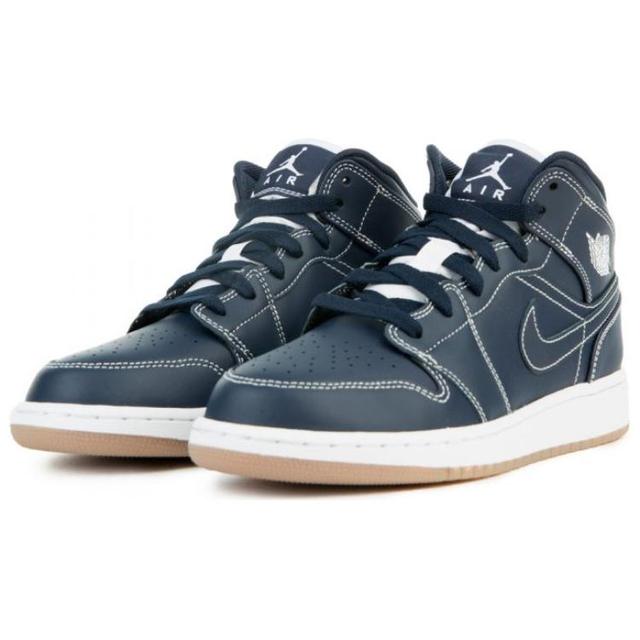 Jordan Air Jordan 1 Retro Mid Derek Jeter RE2PECT GS