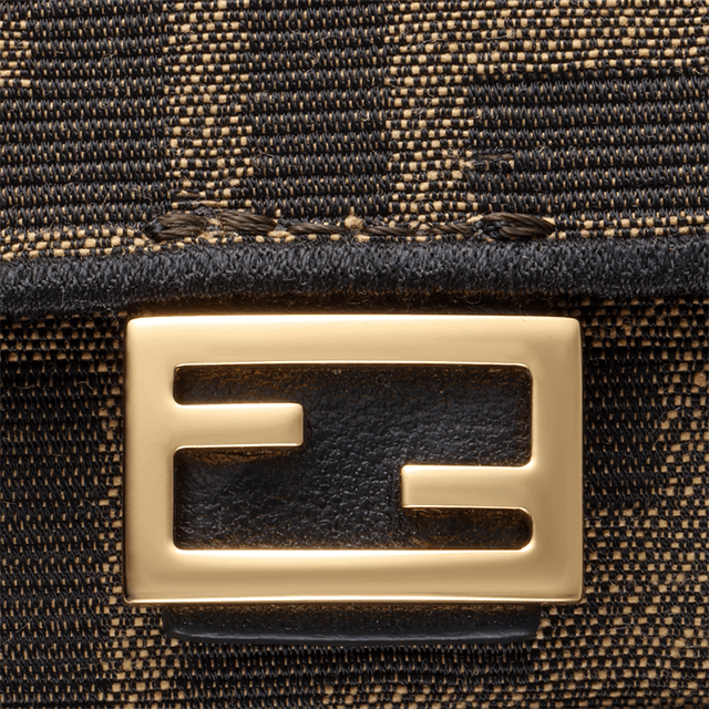 FENDI Baguette Nano Logo FF