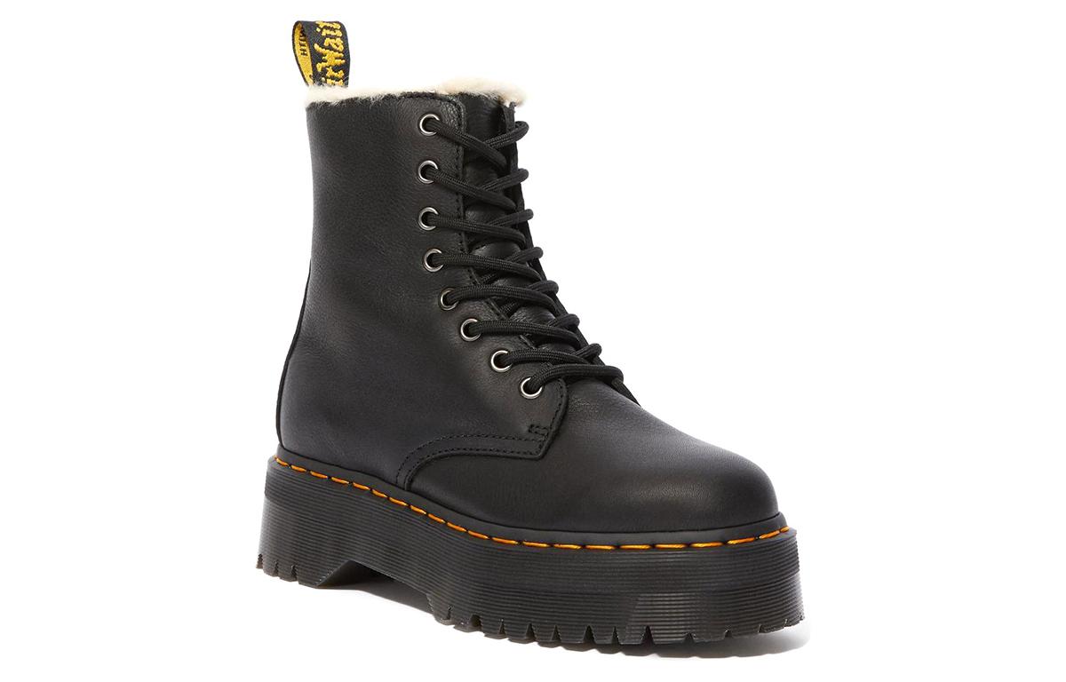 Dr.Martens Jadon Leather Faux Fur Lined