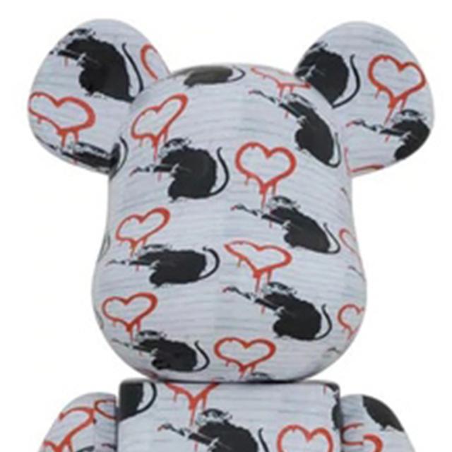 BERBRICK BANKSY LOVE RAT 70cm