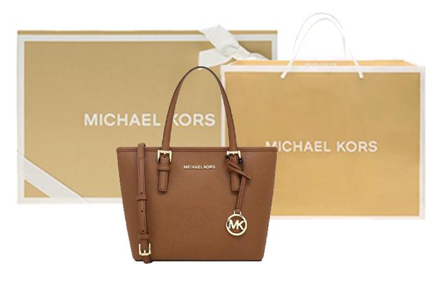 MICHAEL KORS MK Jet Set Logo Tote