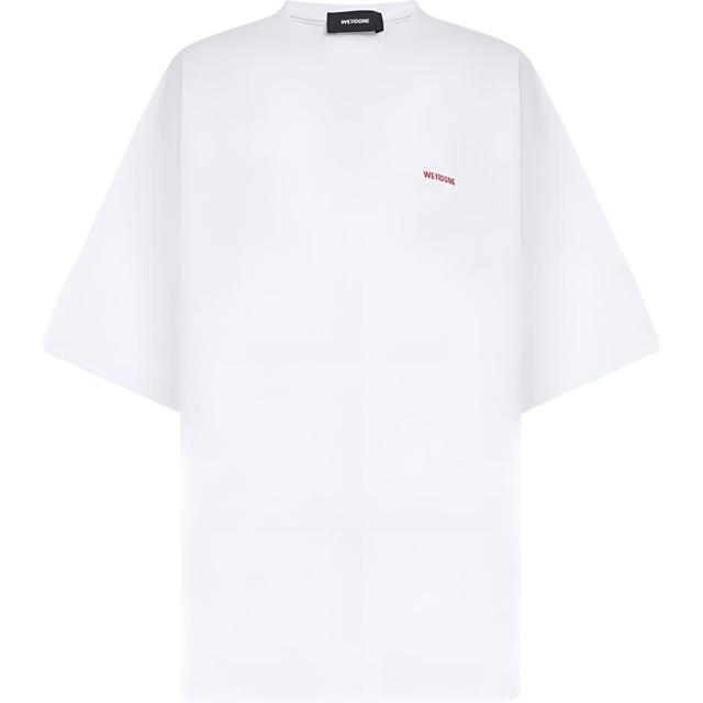 WE11DONE Oversized Logo Embroidered T