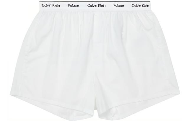 PALACE x Calvin Klein CK1 Palace Woven Boxer 2pk Classic White Black 12