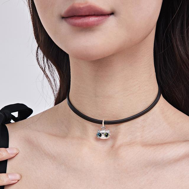 PEACE CAT choker