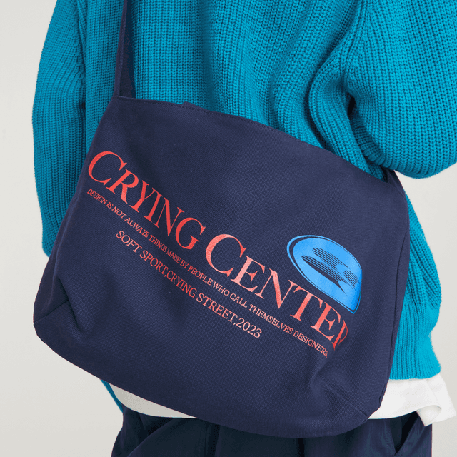 Crying Center Logo Tote