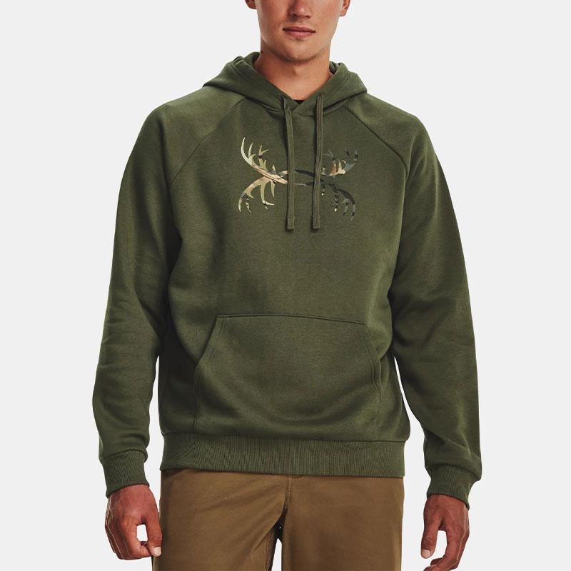 Under Armour Rival Fleece Antler Logo