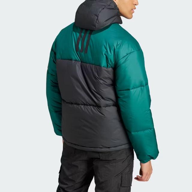 adidas Bsc 3-Stripes Puffy Hooded Jacket