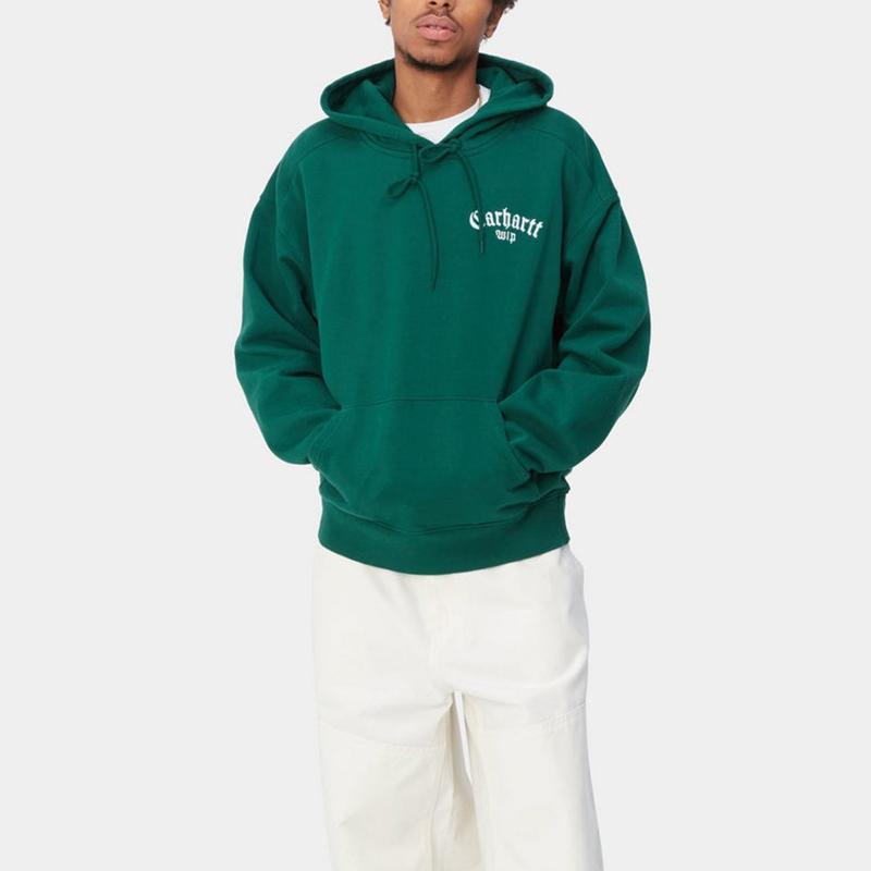 Carhartt WIP Hooded Onyx Script Sweatshirt