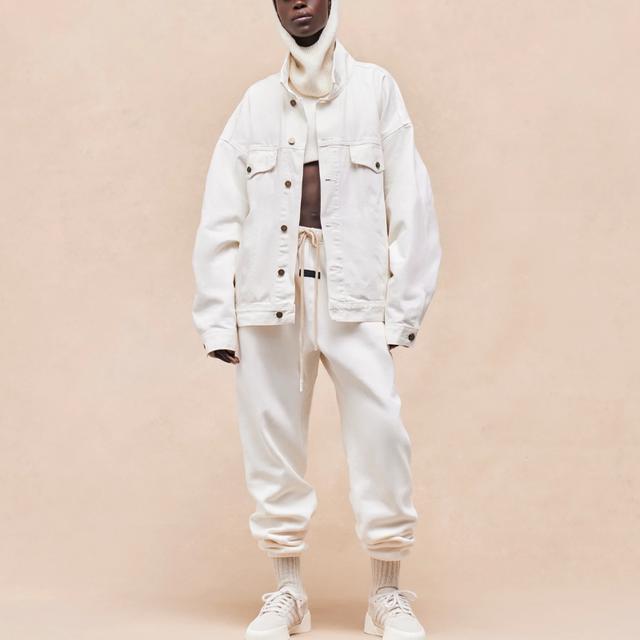 Fear of God Essentials FW23 Denim Jacket Cloud Dancer