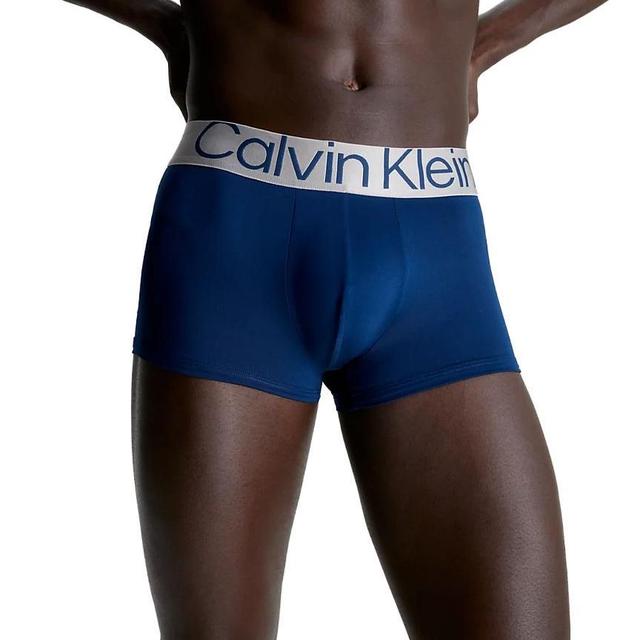 Calvin Klein 3 Pack Low Rise Trunks - Steel Micr