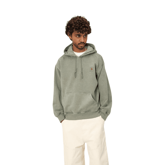 Carhartt WIP Hooded Vista Sweat In Green