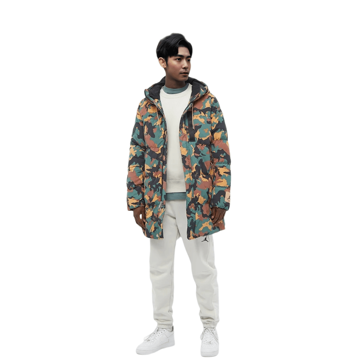 Jordan Flight Heritage Camo Parka